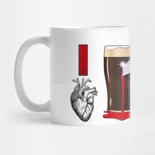 I Heart Brew Crime Mug